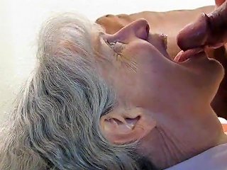 Grey Haired Granny Blowjob And Cum In Her Mouth Porn 80